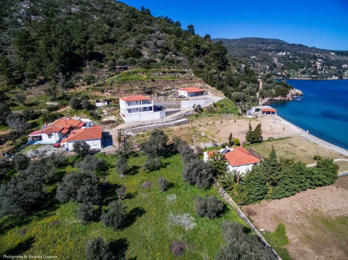Villa Glyfos Kerveli Eksteriør billede