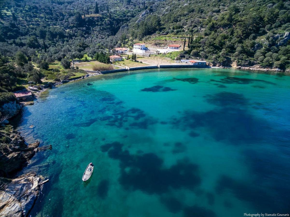 Villa Glyfos Kerveli Eksteriør billede
